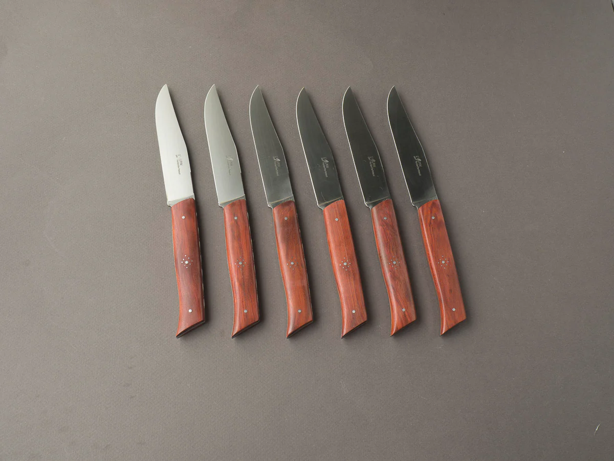 Fontenille-Pataud- Alpine Steak/Table - Set of 6 - Rosewood Handle