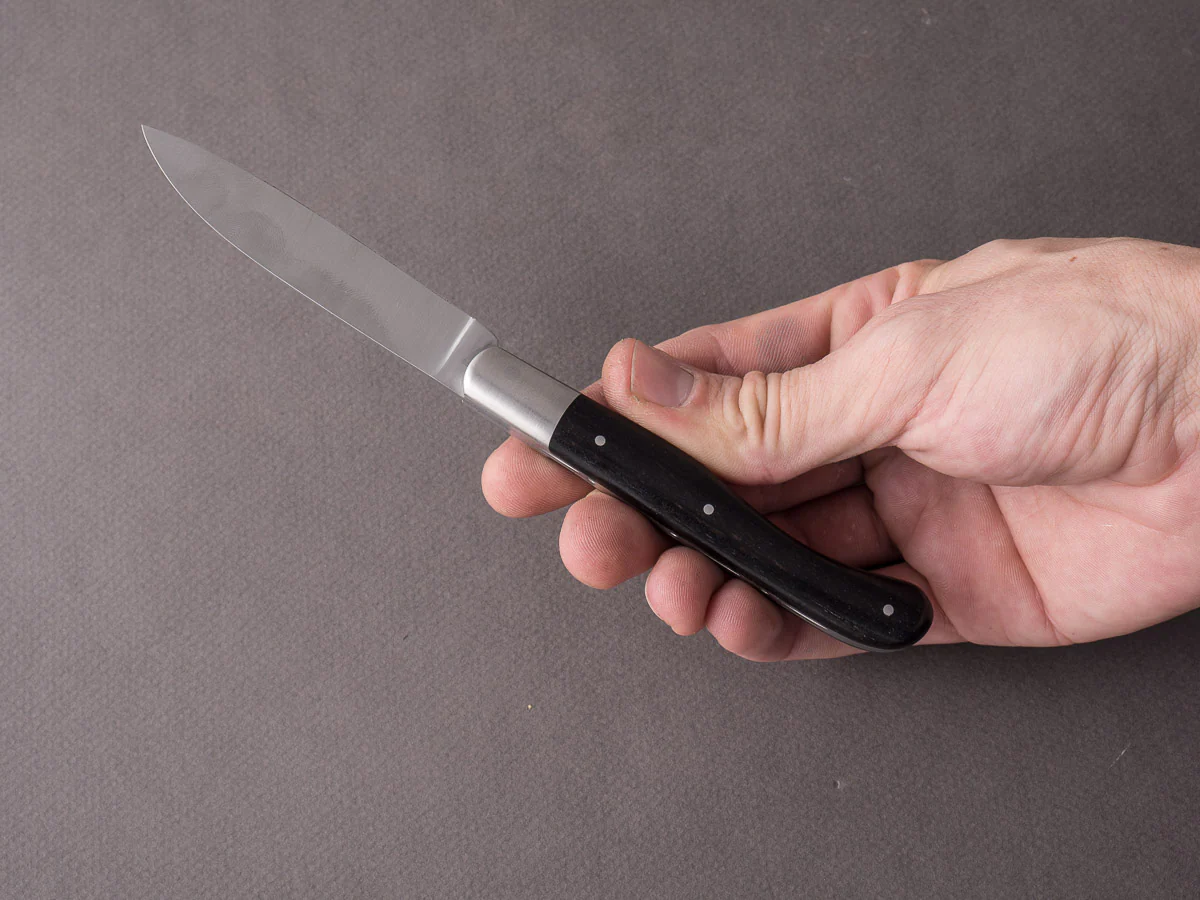 Fontenille-Pataud - Aurillac Shepard's - 110mm Folding Knife - Spring System - Ebony - Image 2
