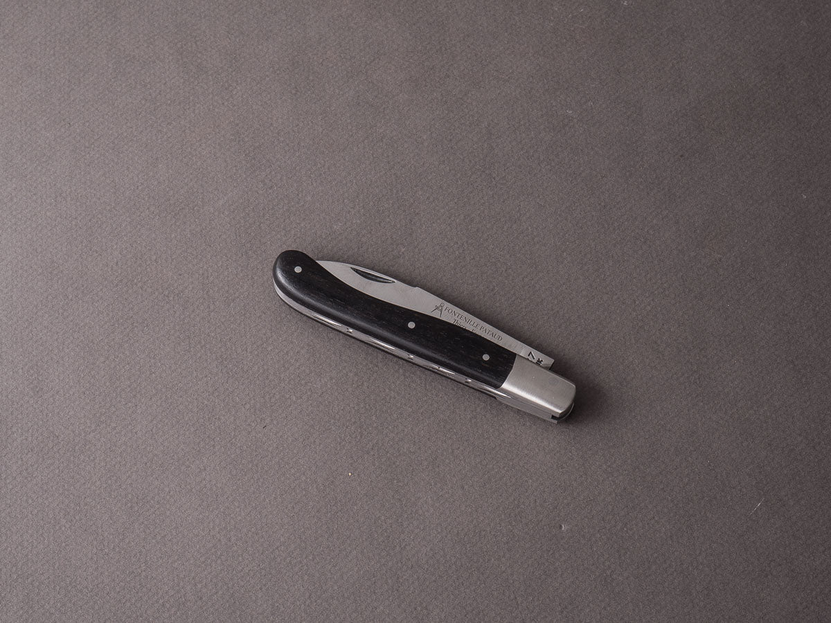 Fontenille-Pataud - Aurillac Shepard's - 110mm Folding Knife - Spring System - Ebony - Image 6