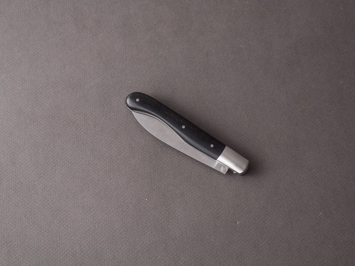 Fontenille-Pataud - Aurillac Shepard's - 110mm Folding Knife - Spring System - Ebony - Image 7