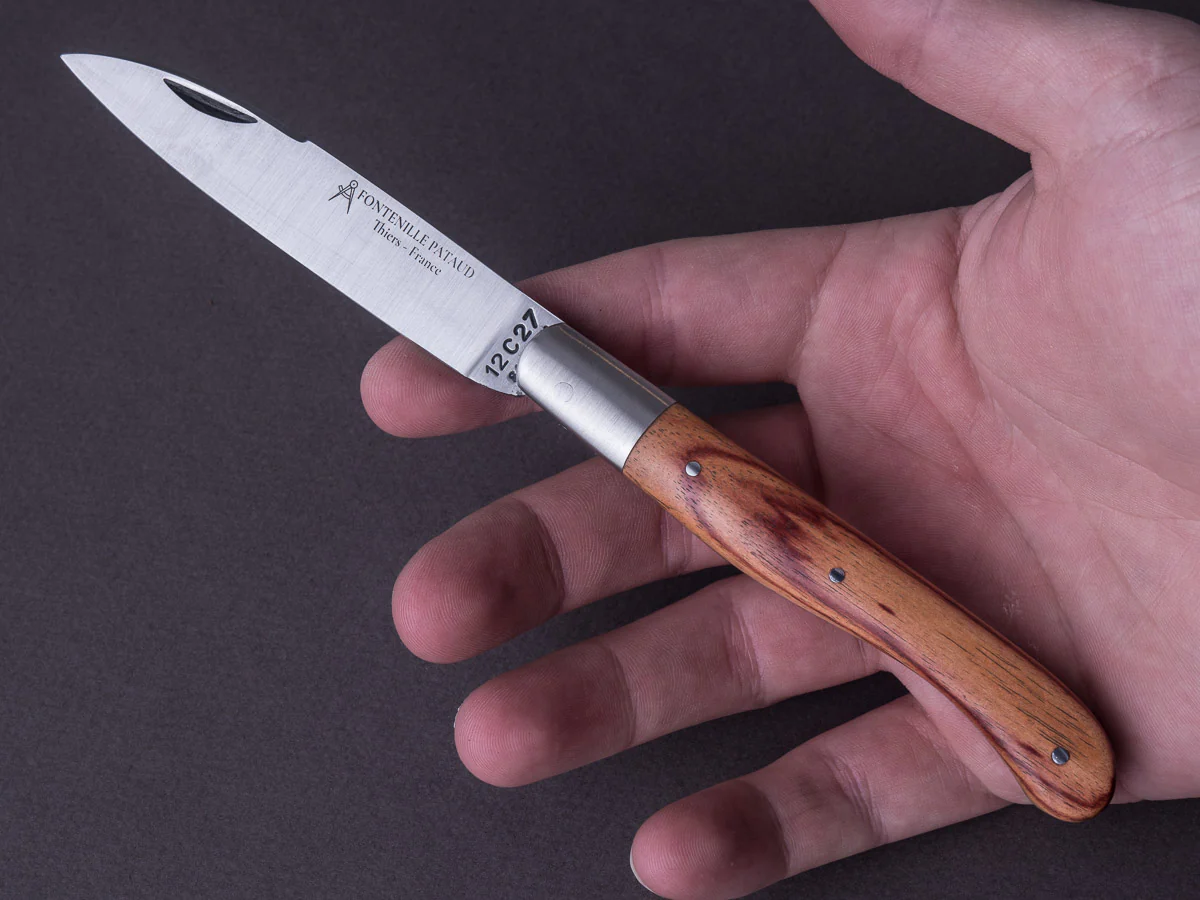 Fontenille-Pataud - Aurillac Shepard's - 110mm Folding Knife - Spring System - Rosewood - Image 5