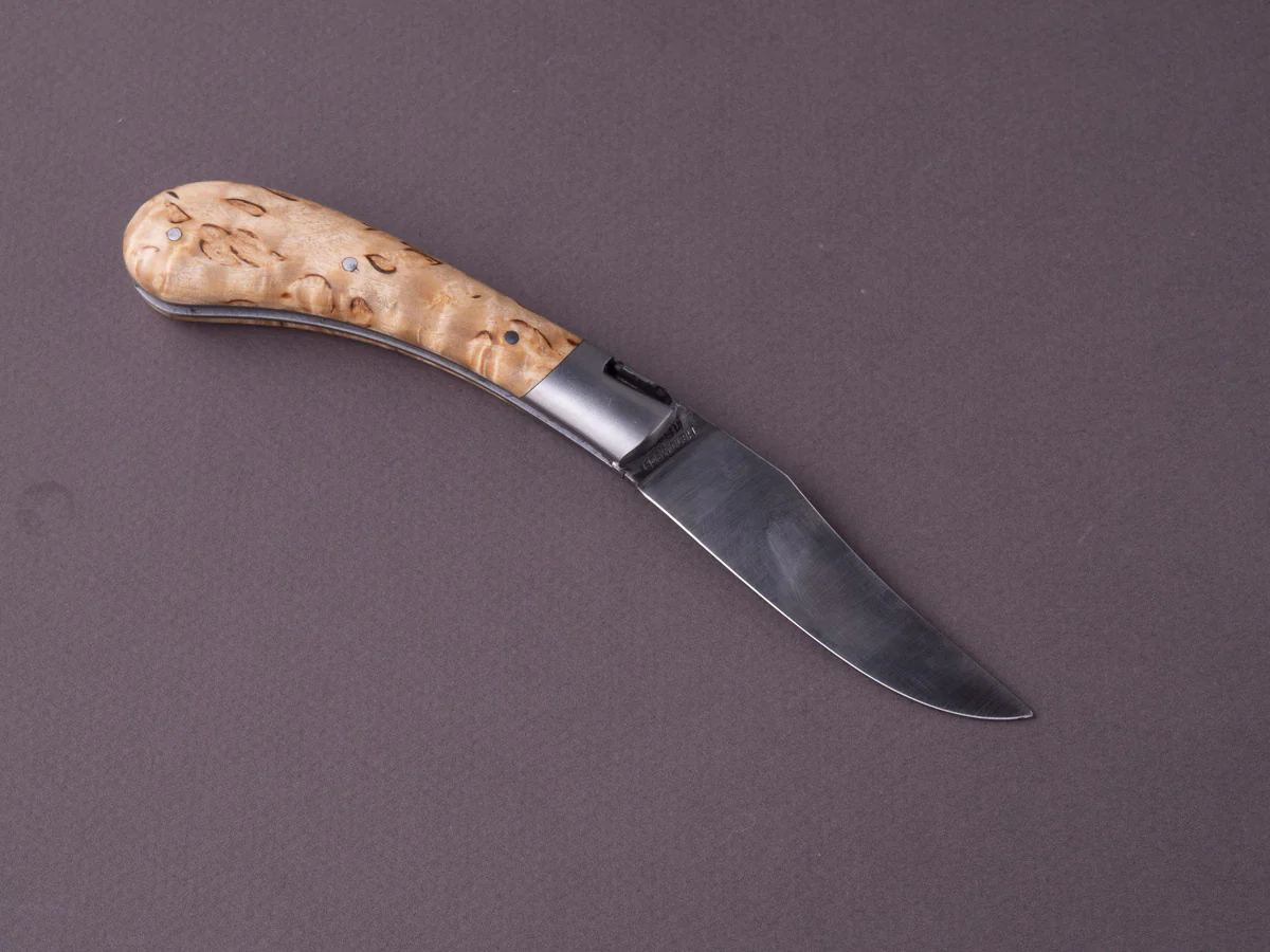 Fontenille-Pataud - Capuchadou - 100mm Folding - Spring System - Stabilized Birch Handle