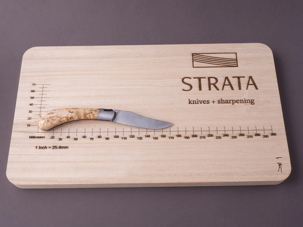 Fontenille-Pataud - Capuchadou - 100mm Folding - Spring System - Stabilized Birch Handle - Image 8