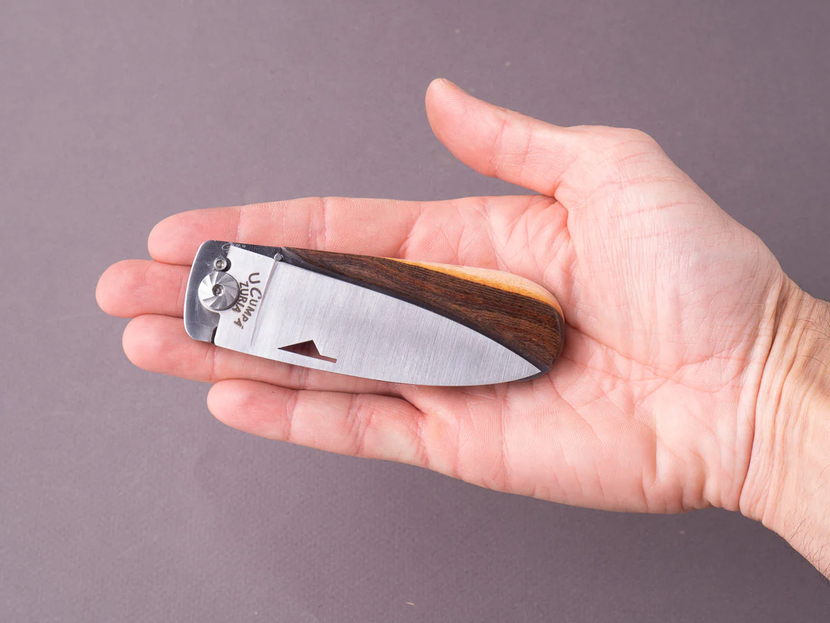 Fontenille-Pataud - Folding Knife - Corsican U Cumpa - Pistachio  - Liner Lock - 105mm - Image 5