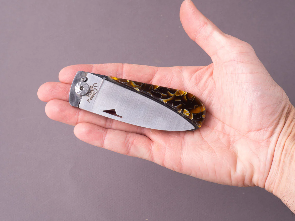 Fontenille-Pataud - Folding Knife - Corsican U Cumpa - Thermochromic  - Liner Lock - 105mm - Image 5