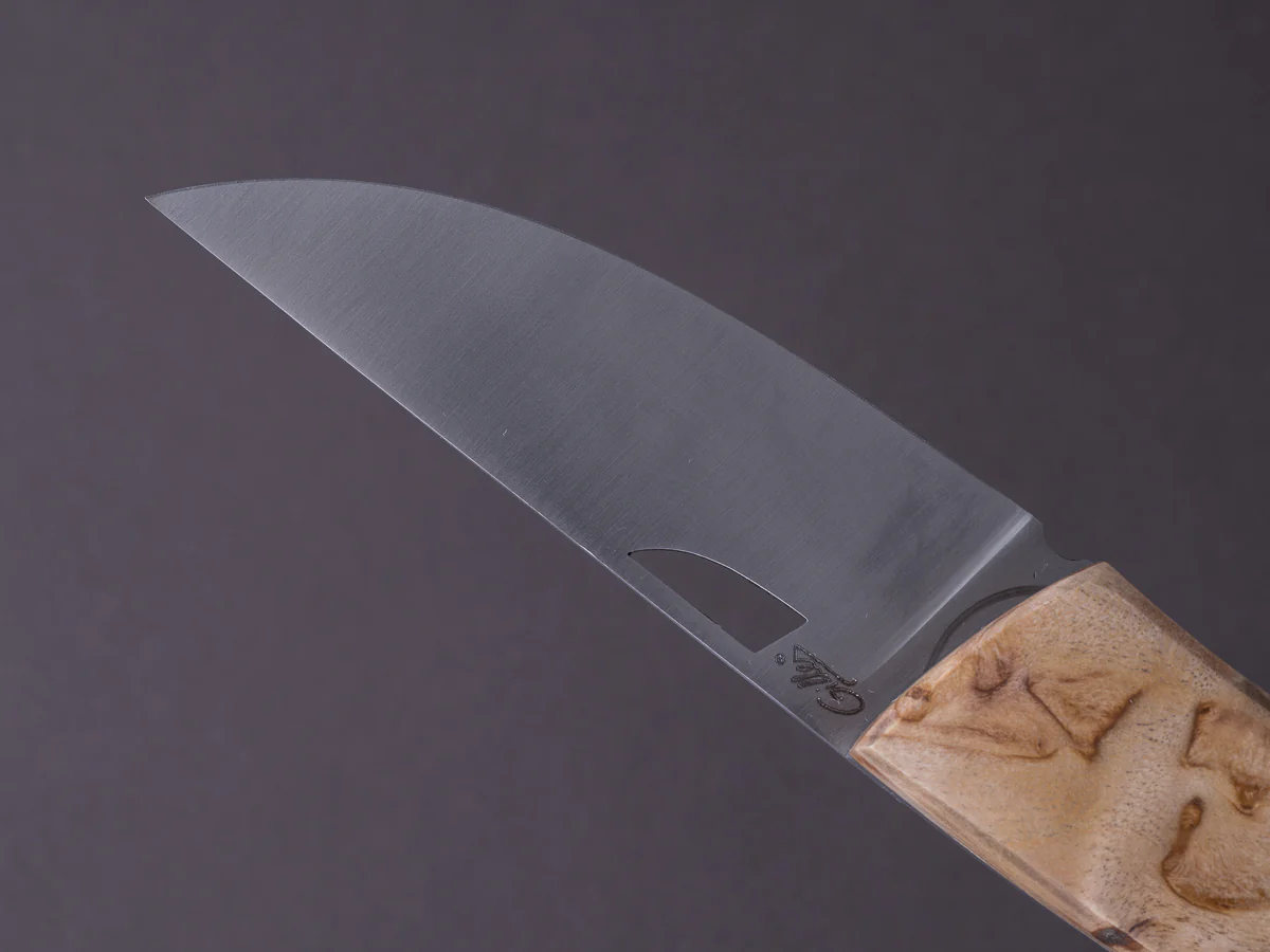 Fontenille-Pataud - Folding Knife - Corteau Le Thiers - Birchwood - Liner Lock - 105mm - Image 4