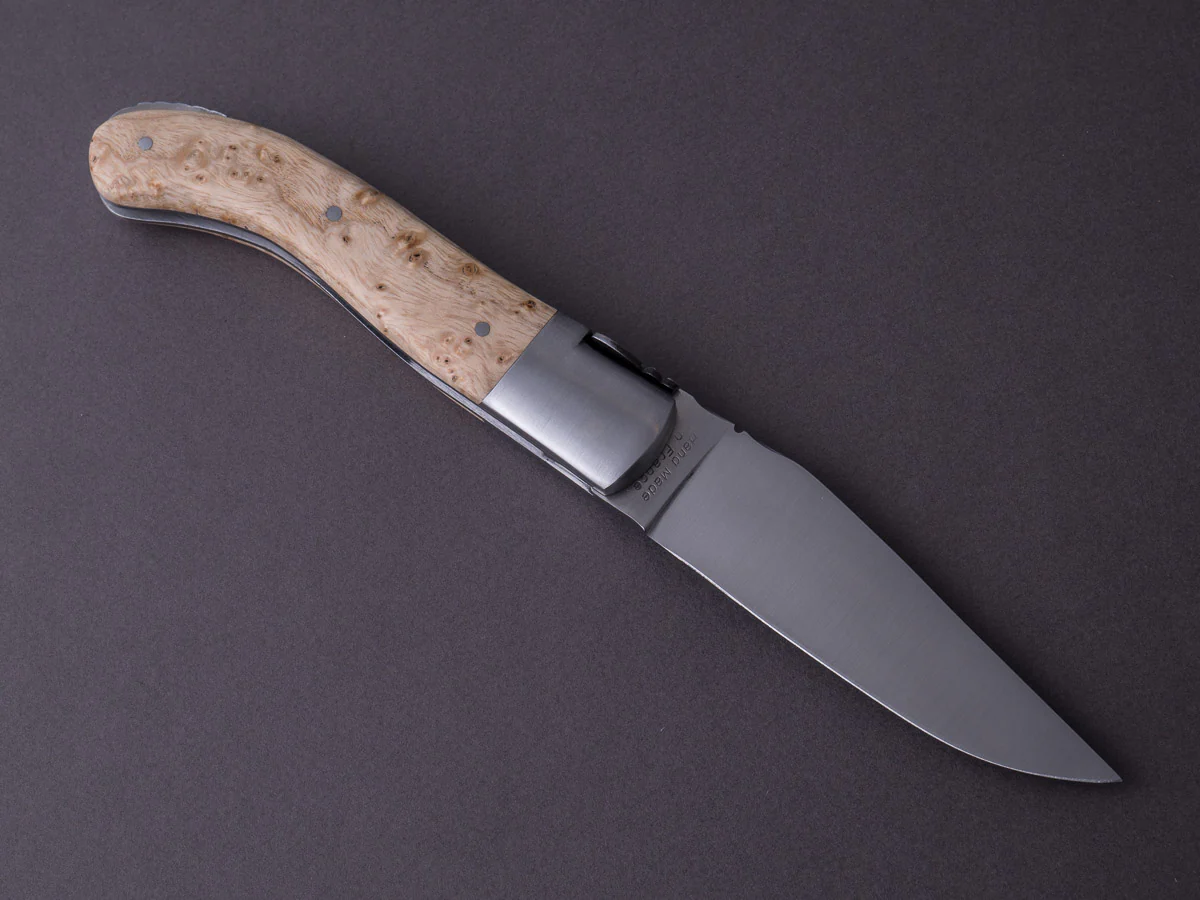 Fontenille-Pataud - Folding Knife - Laguiole Sport - Ash Burl - Lock Back - 130mm - Image 2