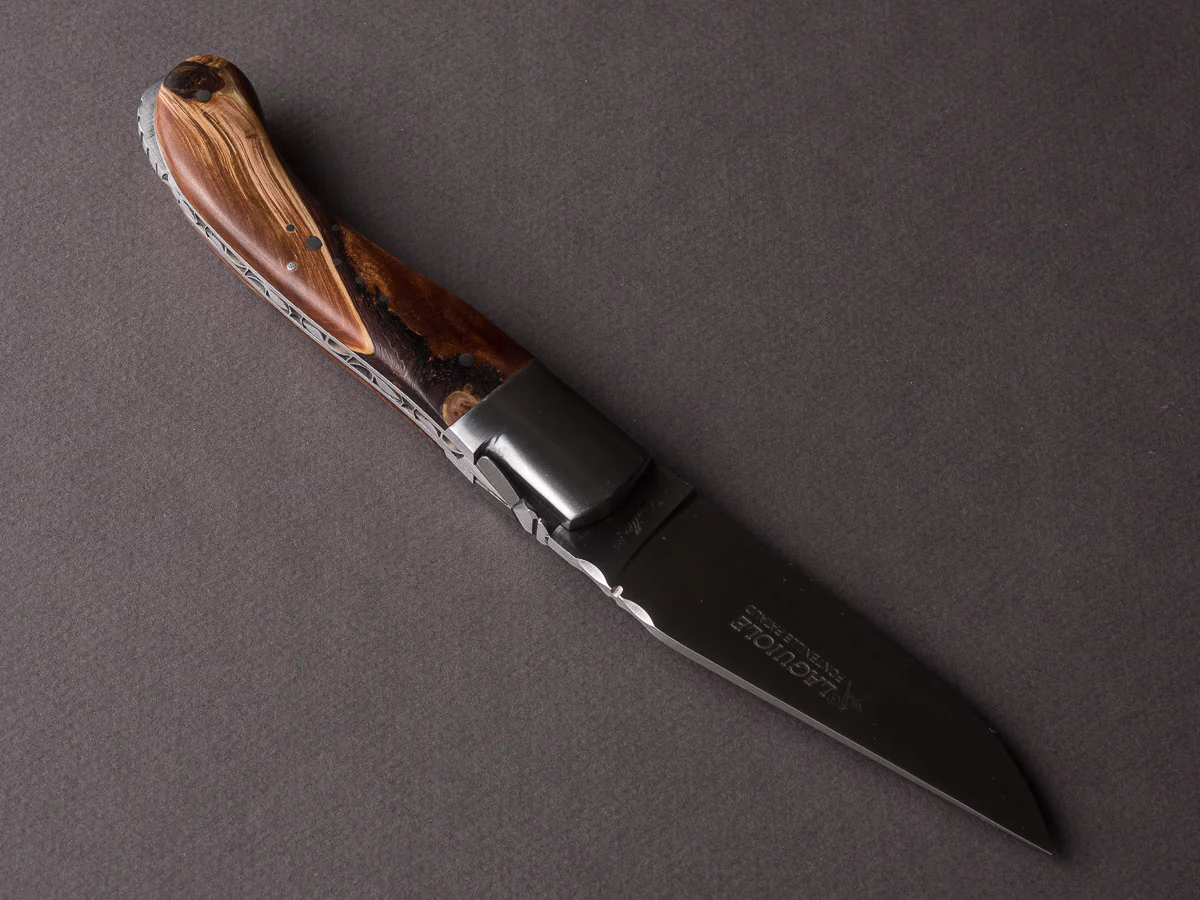 Fontenille-Pataud - Folding Knife - Laguiole Sport - Hybrid Juniper - Lock Back - 130mm - Image 2