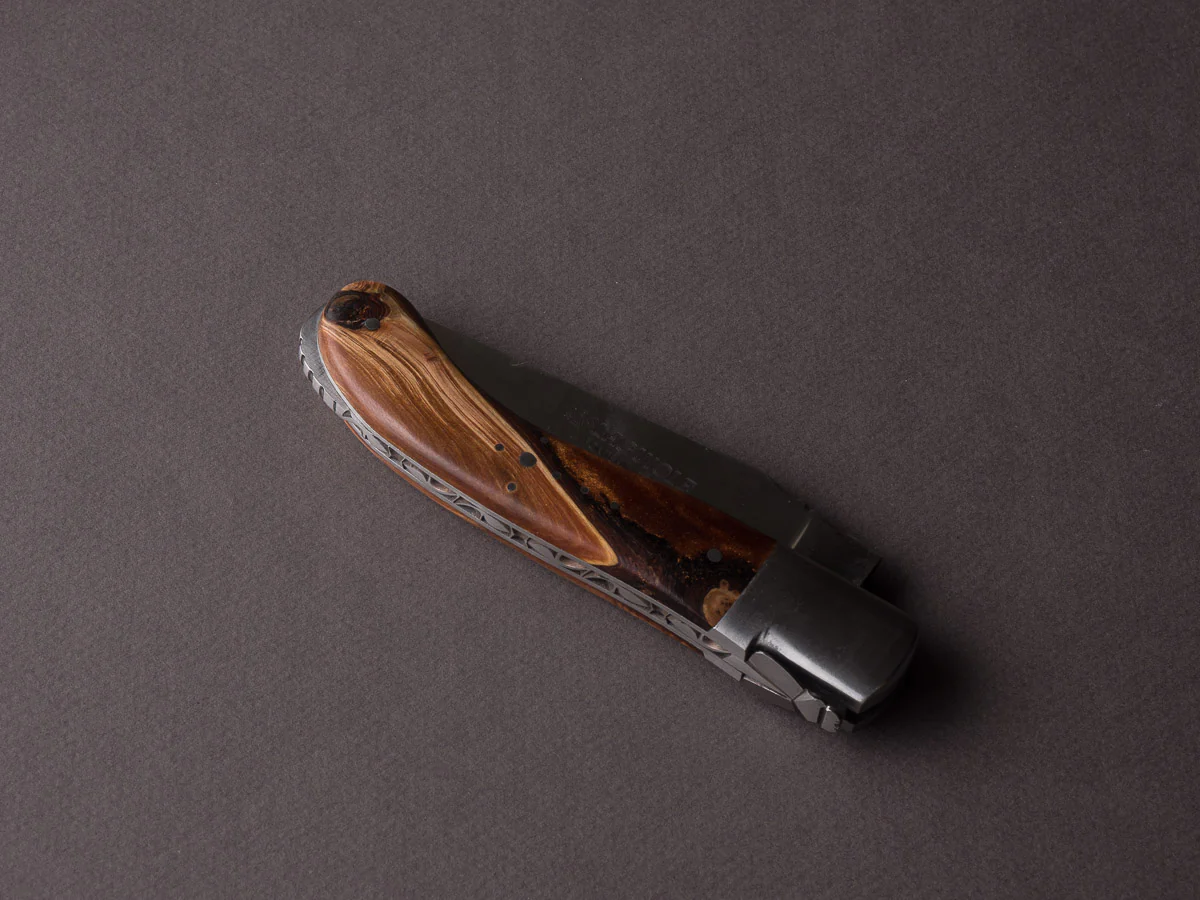 Fontenille-Pataud - Folding Knife - Laguiole Sport - Hybrid Juniper - Lock Back - 130mm - Image 4