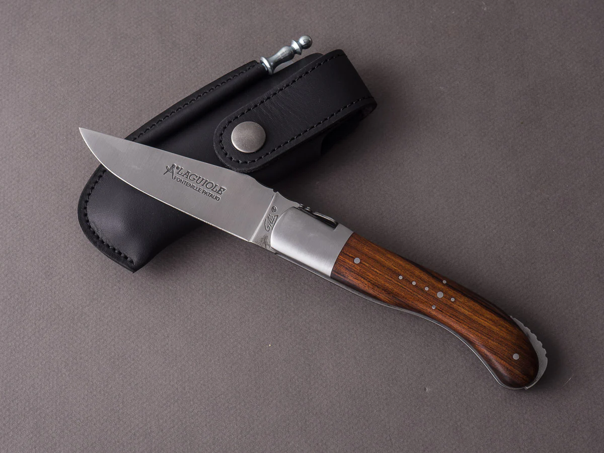 Fontenille-Pataud - Folding Knife - Laguiole Sport - Ironwood - Lock Back - 130mm
