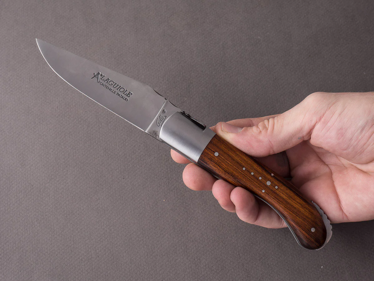 Fontenille-Pataud - Folding Knife - Laguiole Sport - Ironwood - Lock Back - 130mm - Image 10