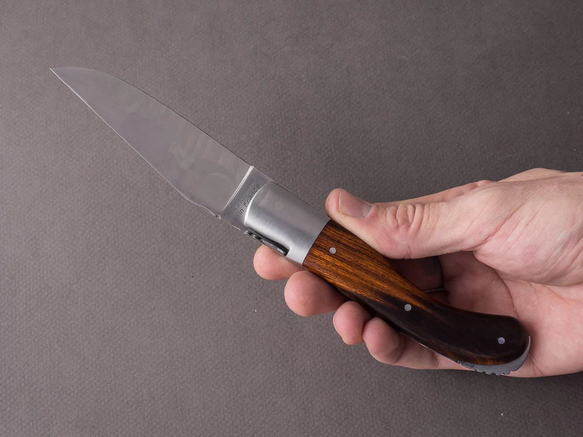 Fontenille-Pataud - Folding Knife - Laguiole Sport - Ironwood - Lock Back - 130mm - Image 11