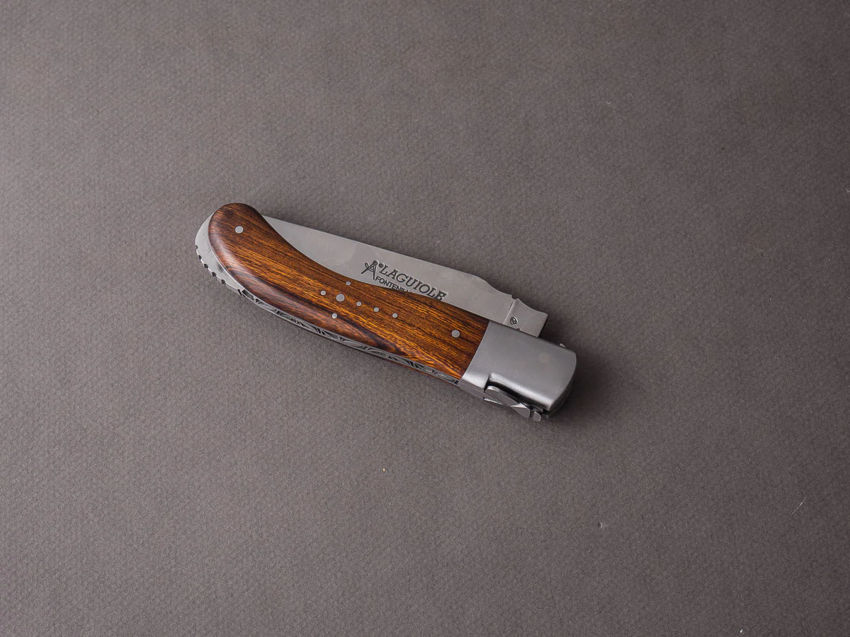Fontenille-Pataud - Folding Knife - Laguiole Sport - Ironwood - Lock Back - 130mm - Image 8
