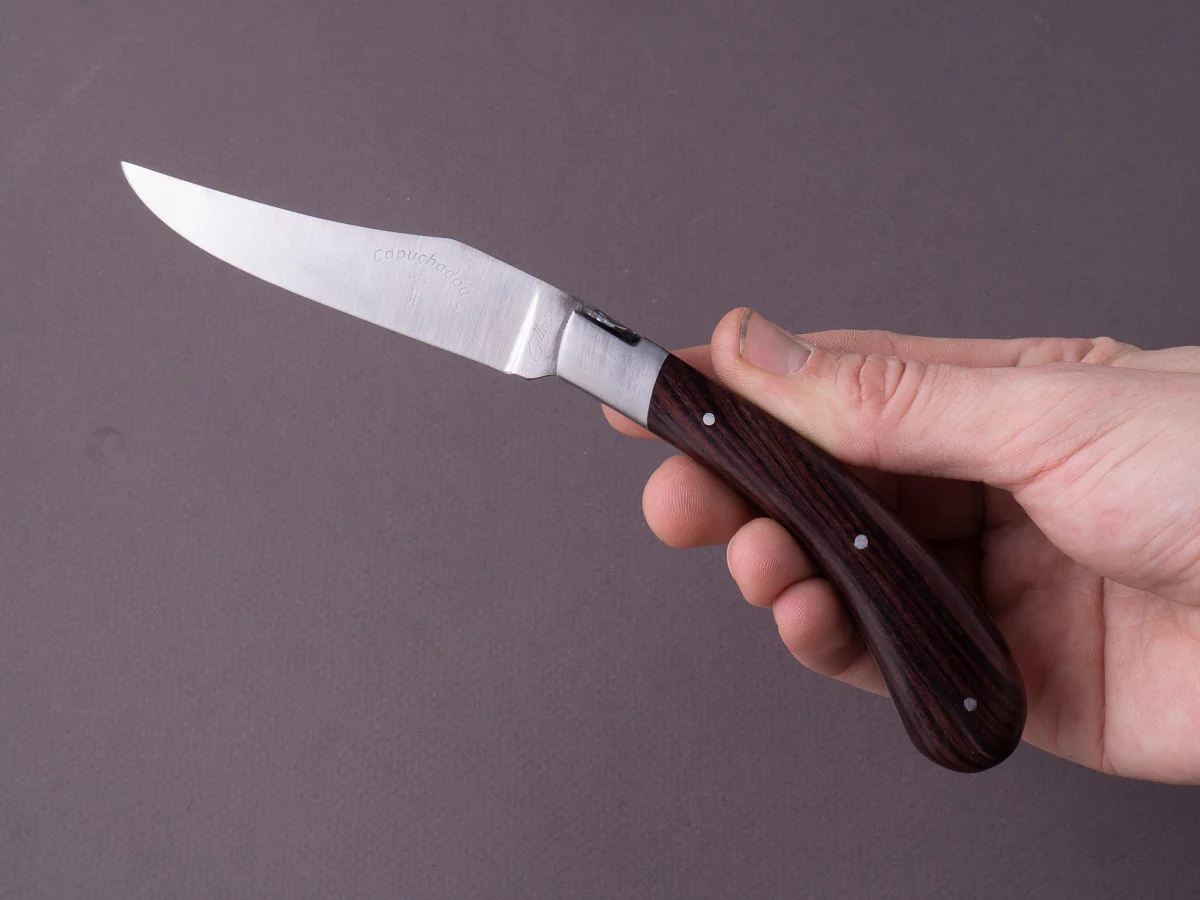Fontenille-Pataud - Folding Knife - Le Capuchadou - Spring Lock - 120mm - Violette Wood Handle - Image 5