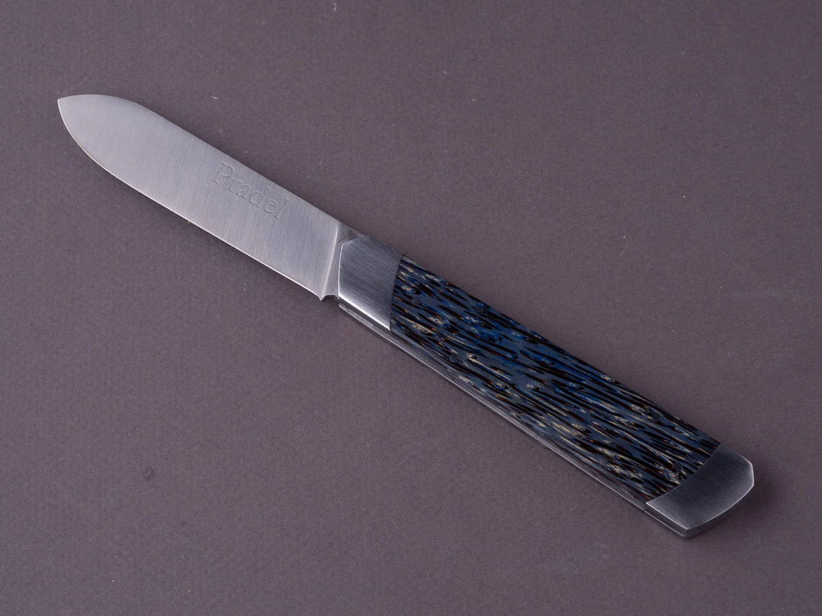 Fontenille Pataud - Folding Knife - Le Pradel - 14C28N - 90mm - Blue Palm Tree Handle