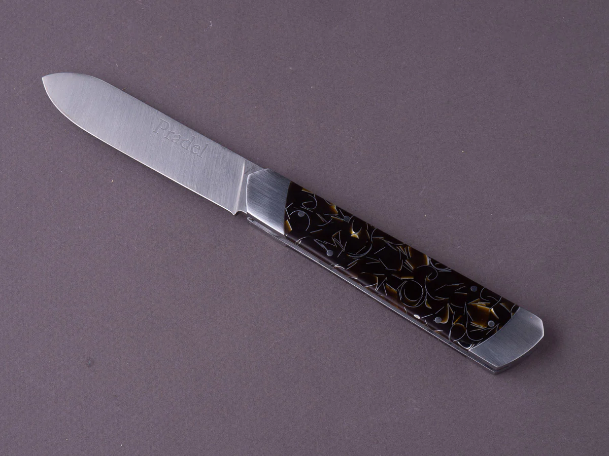 Fontenille Pataud - Folding Knife - Le Pradel - 14C28N - 90mm - Gold Thermochromic Handle