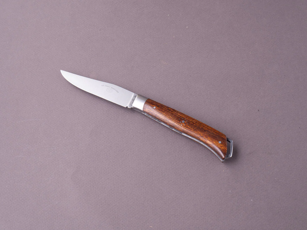 Fontenille-Pataud - Folding Knife - Le Saint Bernard - Lock Back - 12C27 - 110mm - Ironwood