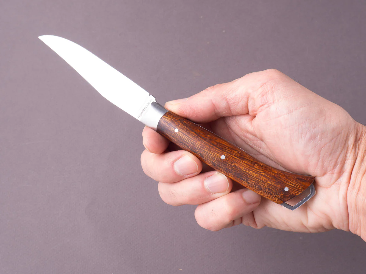 Fontenille-Pataud - Folding Knife - Le Saint Bernard - Lock Back - 12C27 - 110mm - Ironwood - Image 3