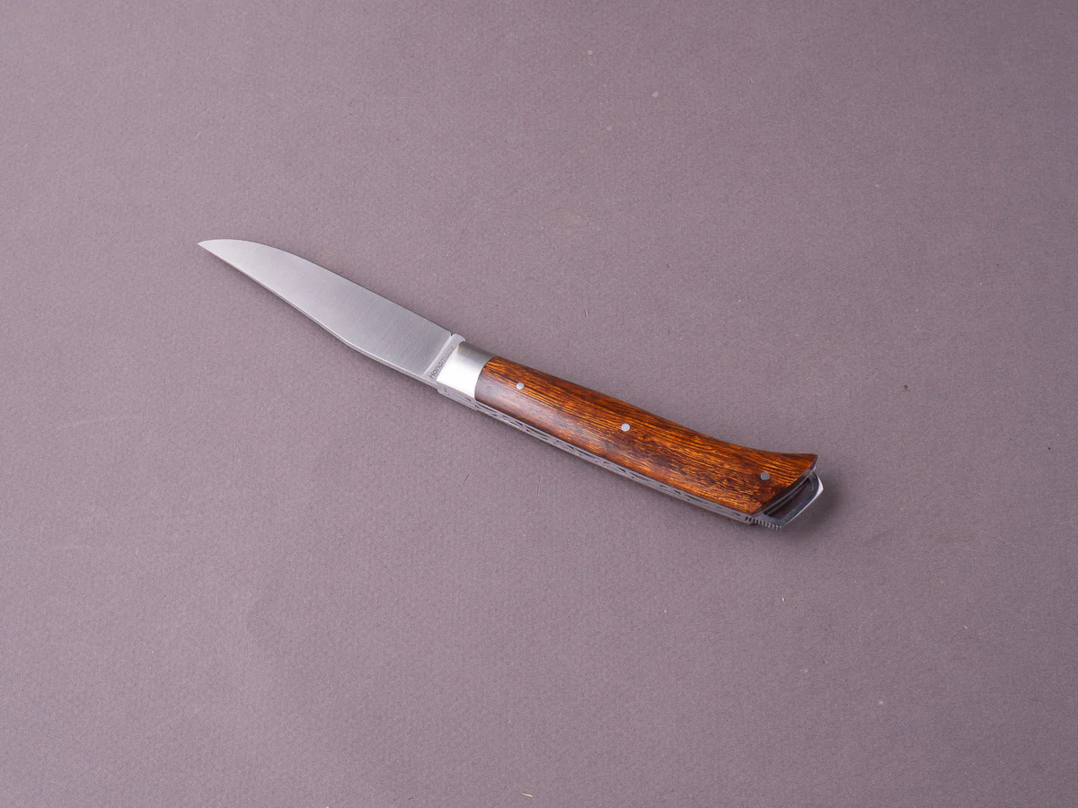Fontenille-Pataud - Folding Knife - Le Saint Bernard - Lock Back - 12C27 - 110mm - Ironwood - Image 6
