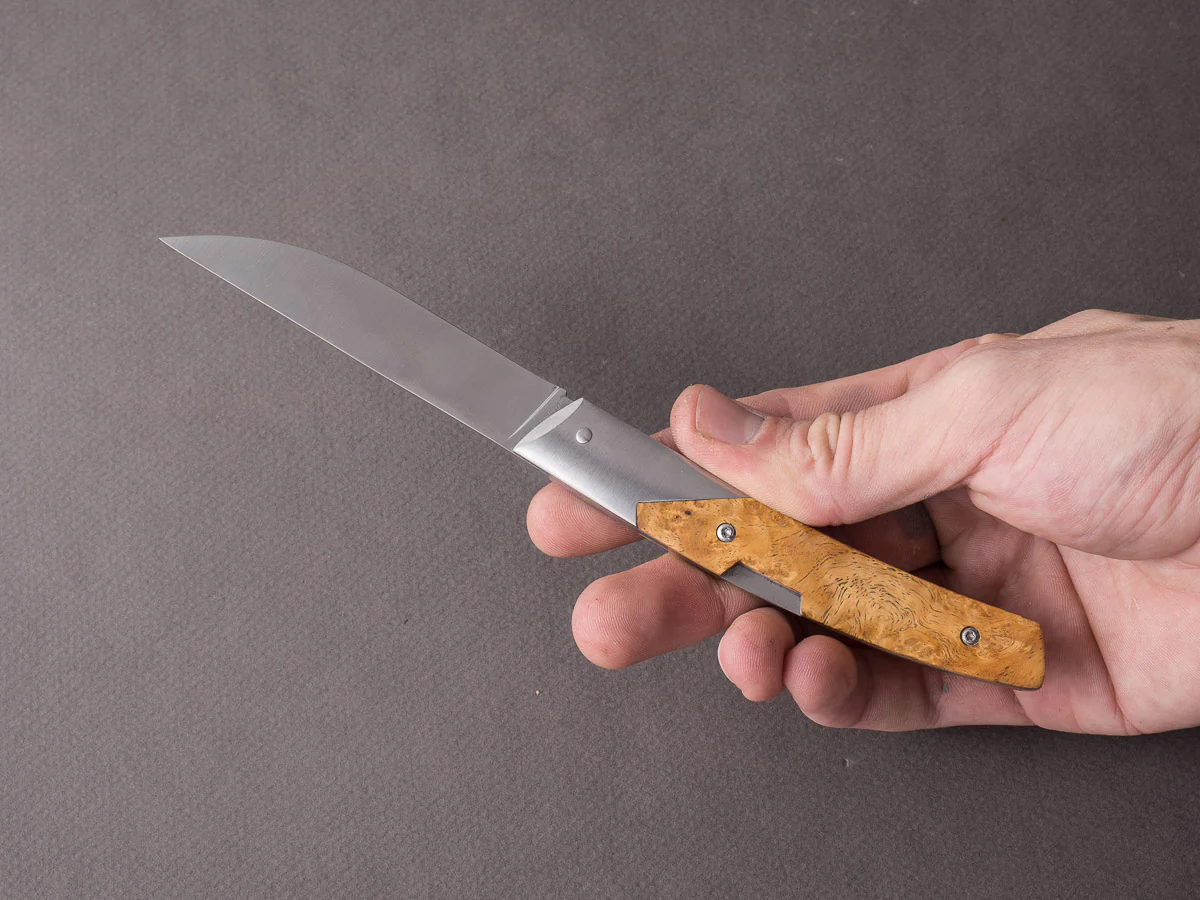 Fontenille-Pataud - Folding Knife - Le Thiers Advance - Amboyna Burl - Image 2