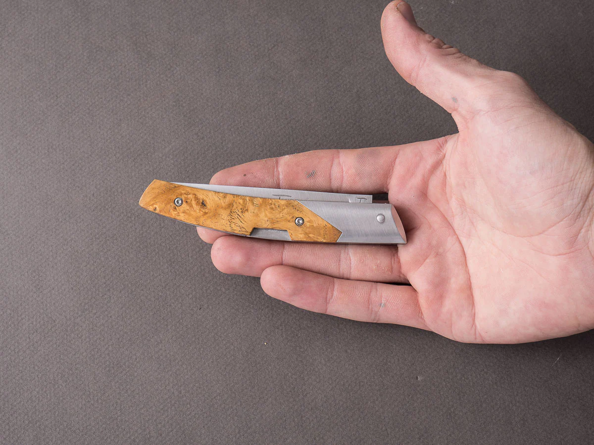 Fontenille-Pataud - Folding Knife - Le Thiers Advance - Amboyna Burl - Image 5