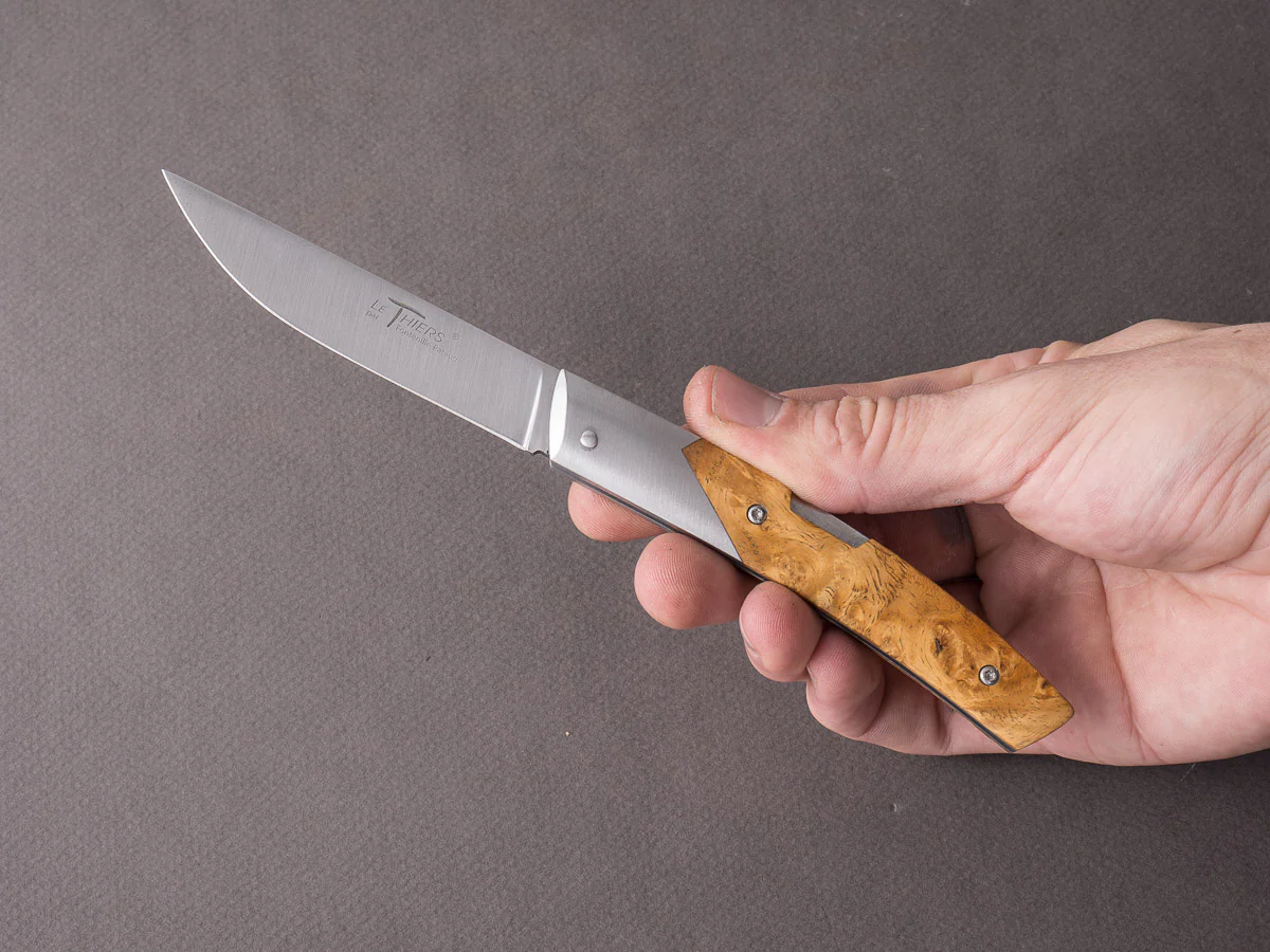 Fontenille-Pataud - Folding Knife - Le Thiers Advance - Amboyna Burl - Image 9