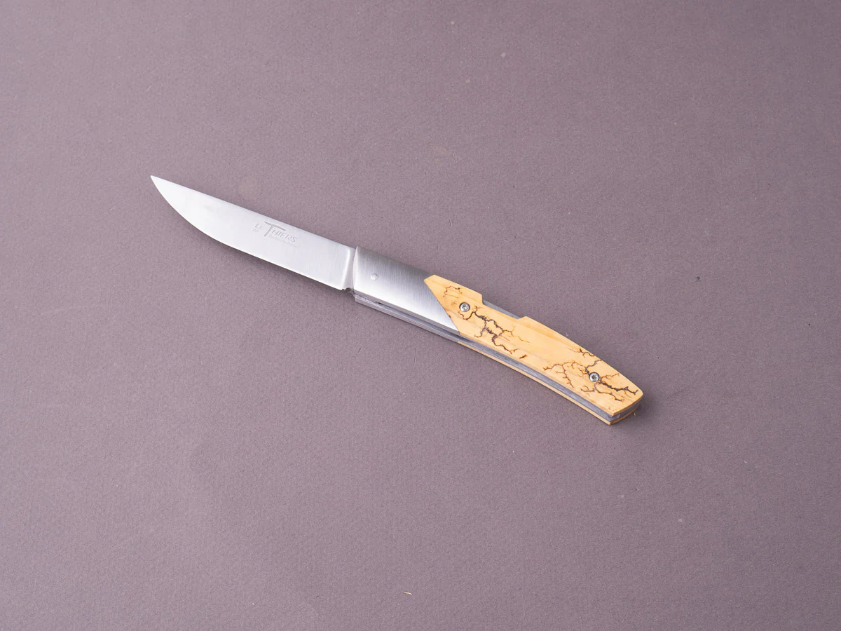 Fontenille-Pataud - Folding Knife - Le Thiers Advance - Lock Back - 90mm - Lightning Boxwood