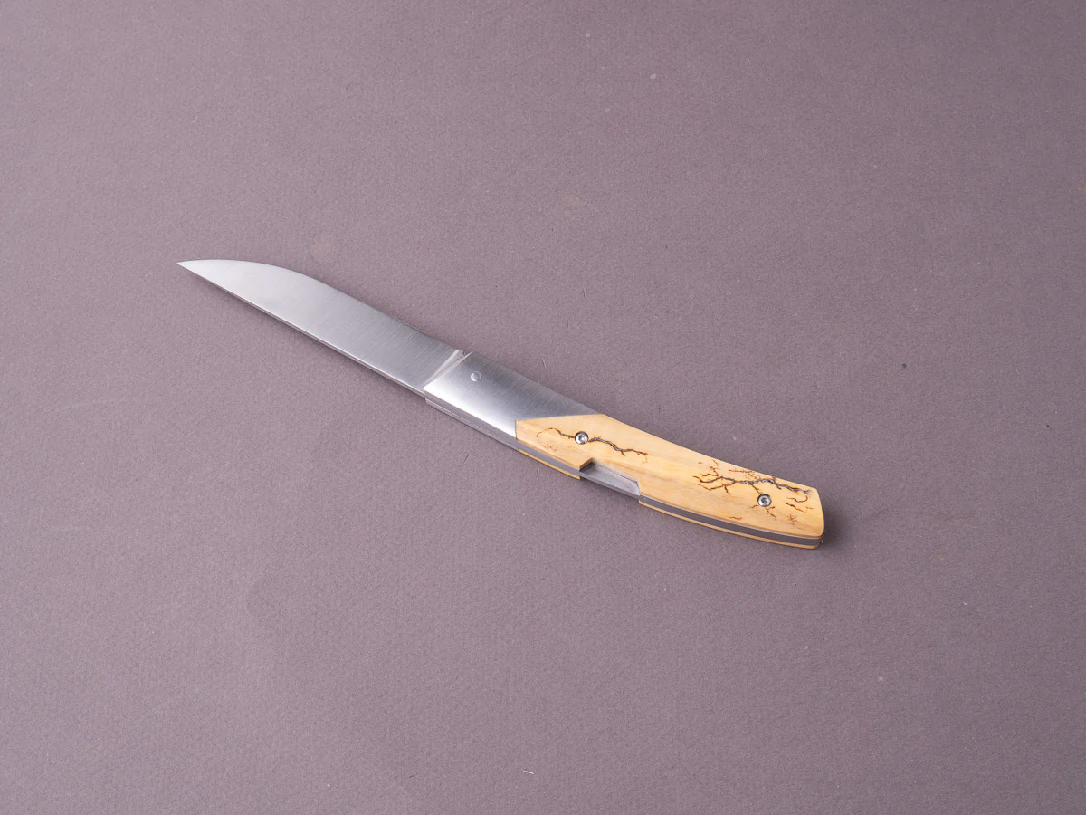 Fontenille-Pataud - Folding Knife - Le Thiers Advance - Lock Back - 90mm - Lightning Boxwood - Image 6