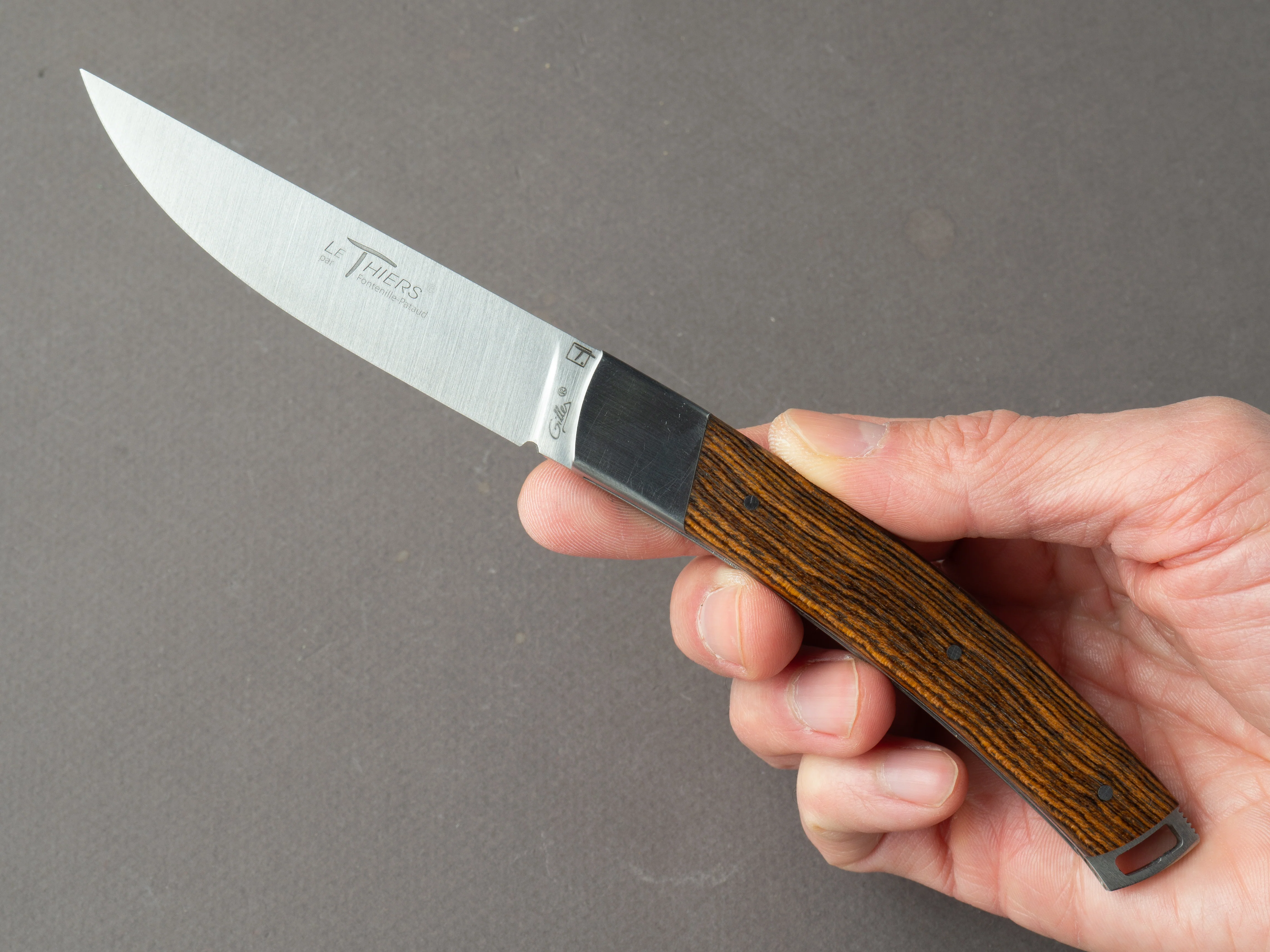 Fontenille-Pataud - Folding Knife - Le Thiers - Bocote - Lock Back - 120mm - Image 6