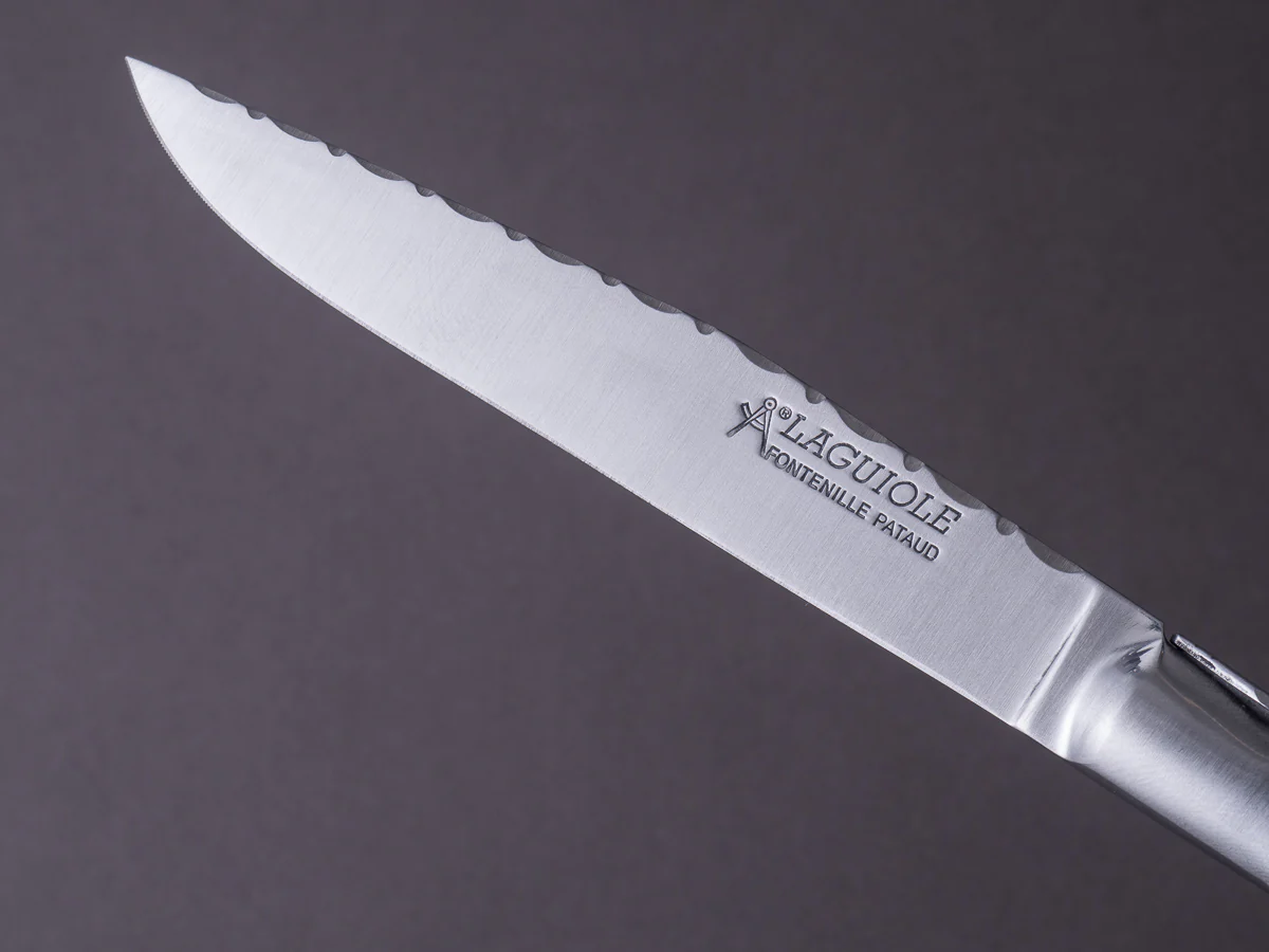 Fontenille-Pataud - Steak Knives - Set of 2 - Laguiole - Mother of Pearl - Image 4