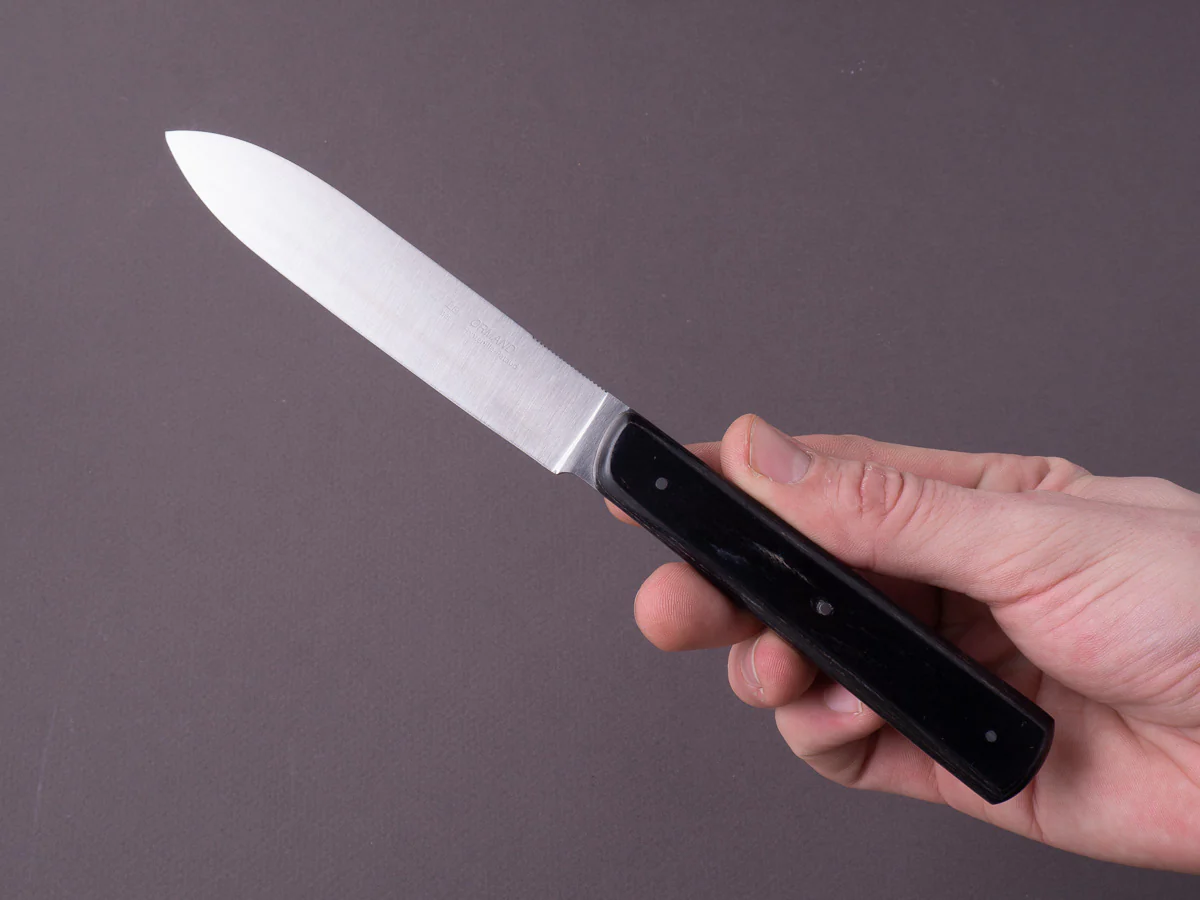 Fontenille Pataud - Steak/Table Knives - Normand - Ebony - Set of 6 - Image 2