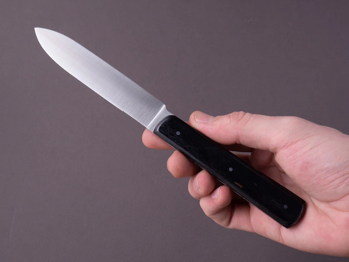 Fontenille Pataud - Steak/Table Knives - Normand - Ebony - Set of 6 - Image 4