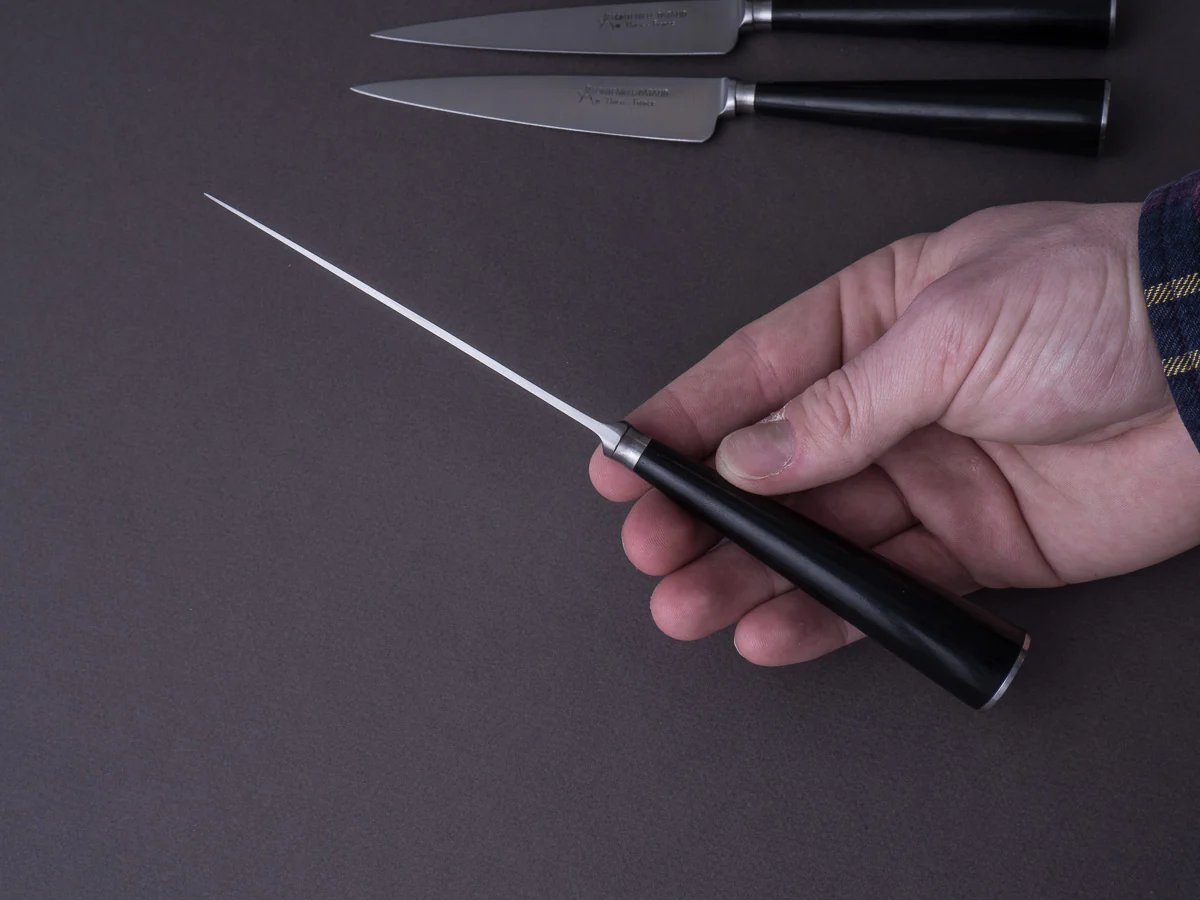 Fontenille-Pataud - Steak/Table Knives - Parisian Picnic - Set of 2 - Ebony Handle - Image 3