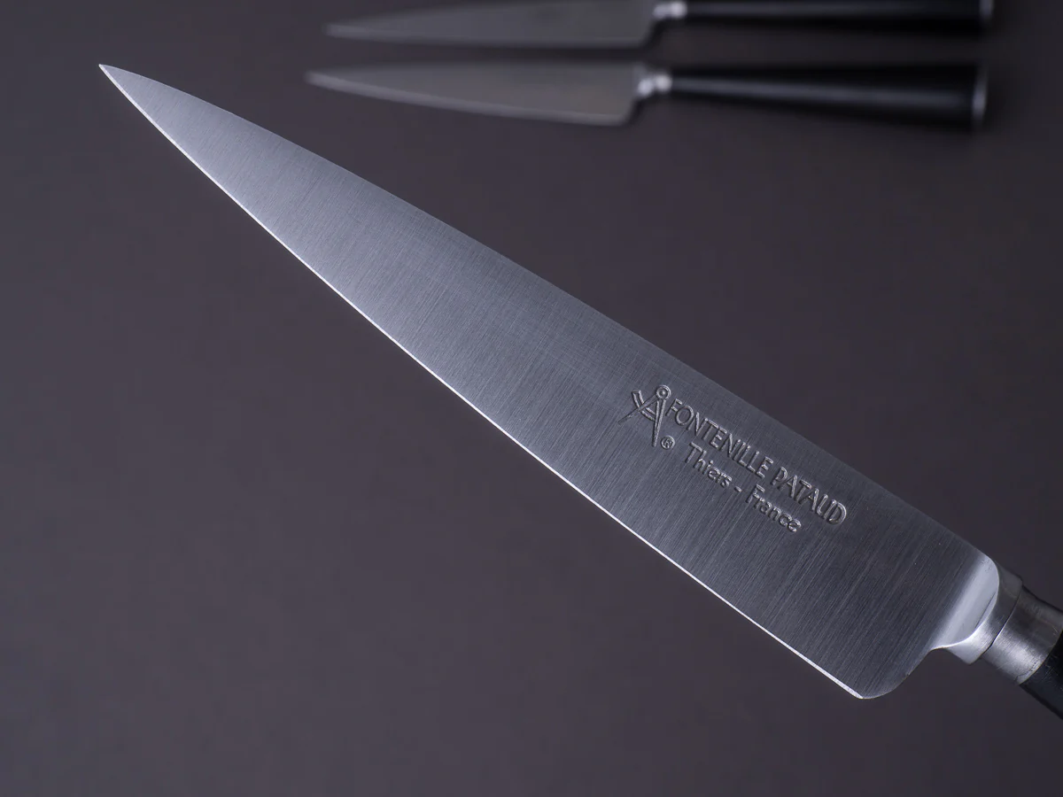 Fontenille-Pataud - Steak/Table Knives - Parisian Picnic - Set of 2 - Ebony Handle - Image 5