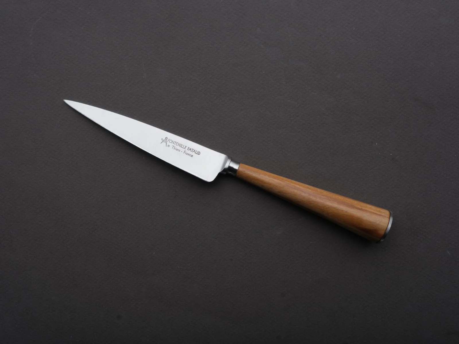 Fontenille Pataud - Steak/Table Knives - Picnic - Olivewood Handles - Set of 6
