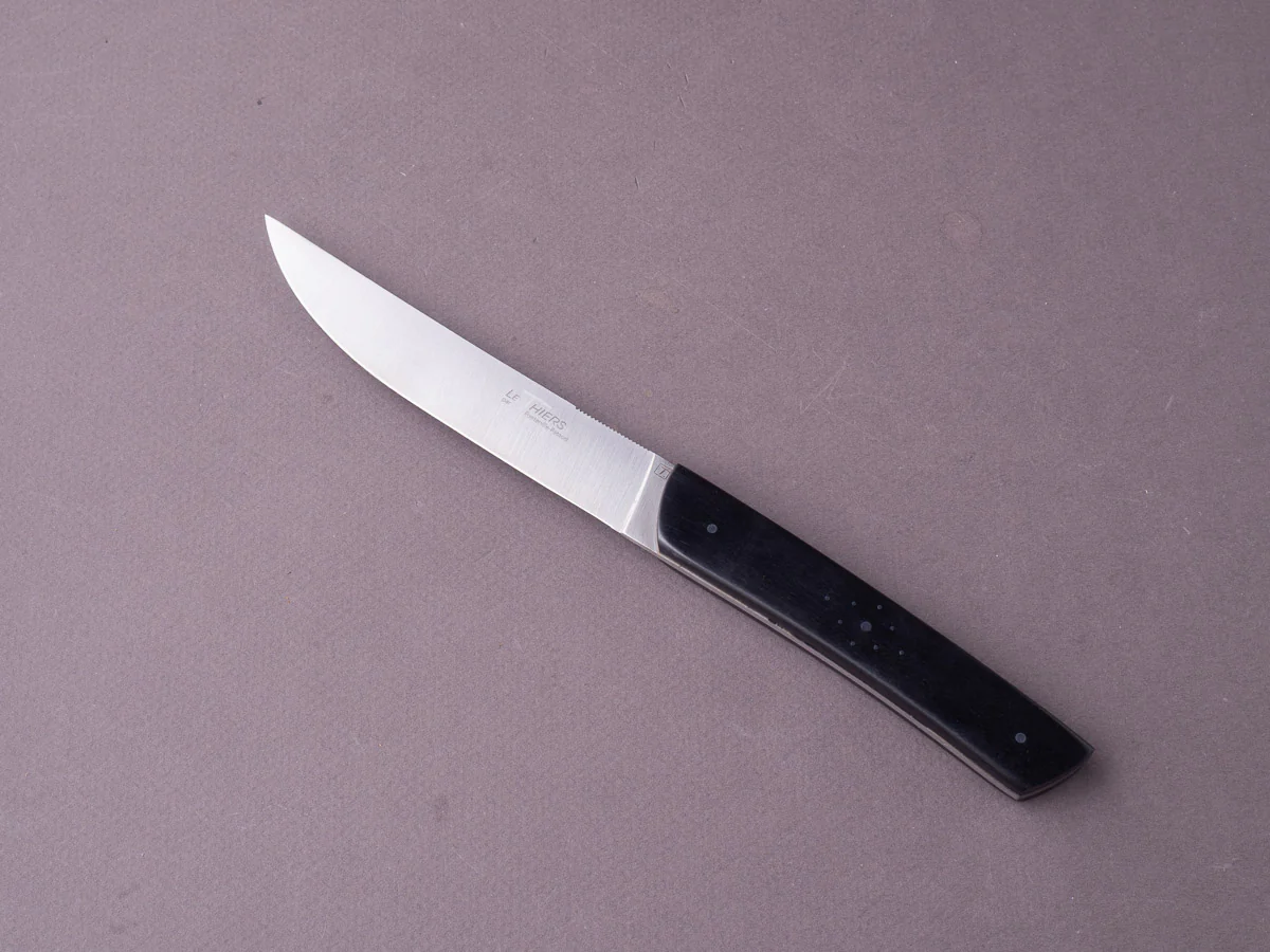 Fontenille-Pataud - Thiers - Steak Table Knives - Ebony Handle - Set of 6 - Image 2