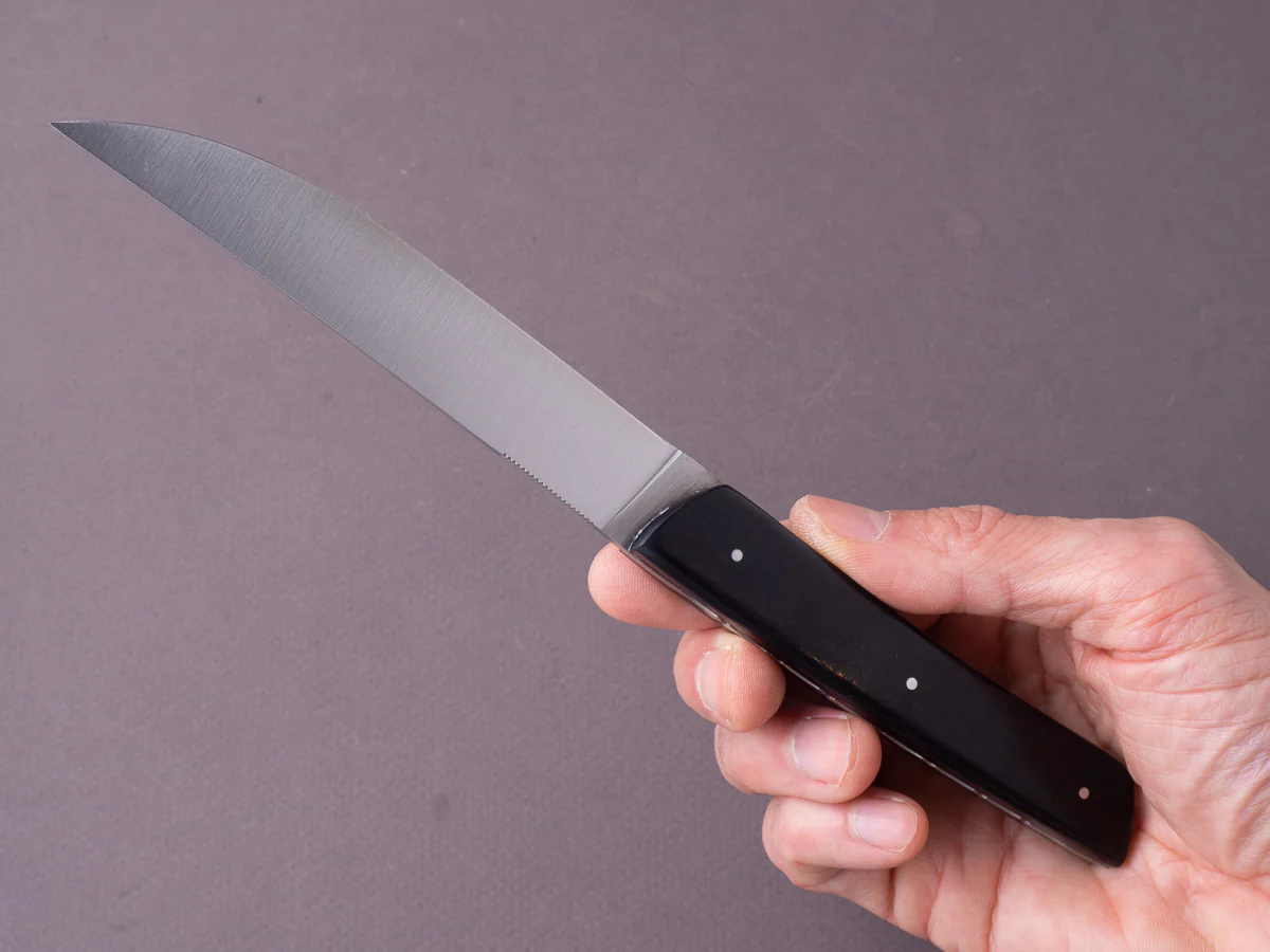 Fontenille-Pataud - Thiers - Steak Table Knives - Ebony Handle - Set of 6 - Image 5