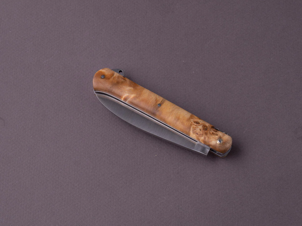 Fontenille-Pataud - Yssingeaux Shepherd's - 110mm Folding - Spring System - Full Poplar Handle/No Bolster - Image 3