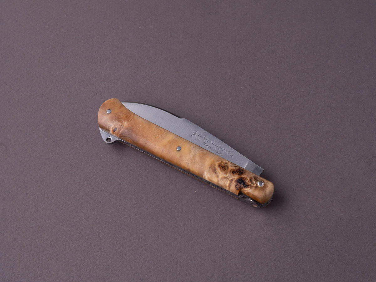 Fontenille-Pataud - Yssingeaux Shepherd's - 110mm Folding - Spring System - Full Poplar Handle/No Bolster - Image 4