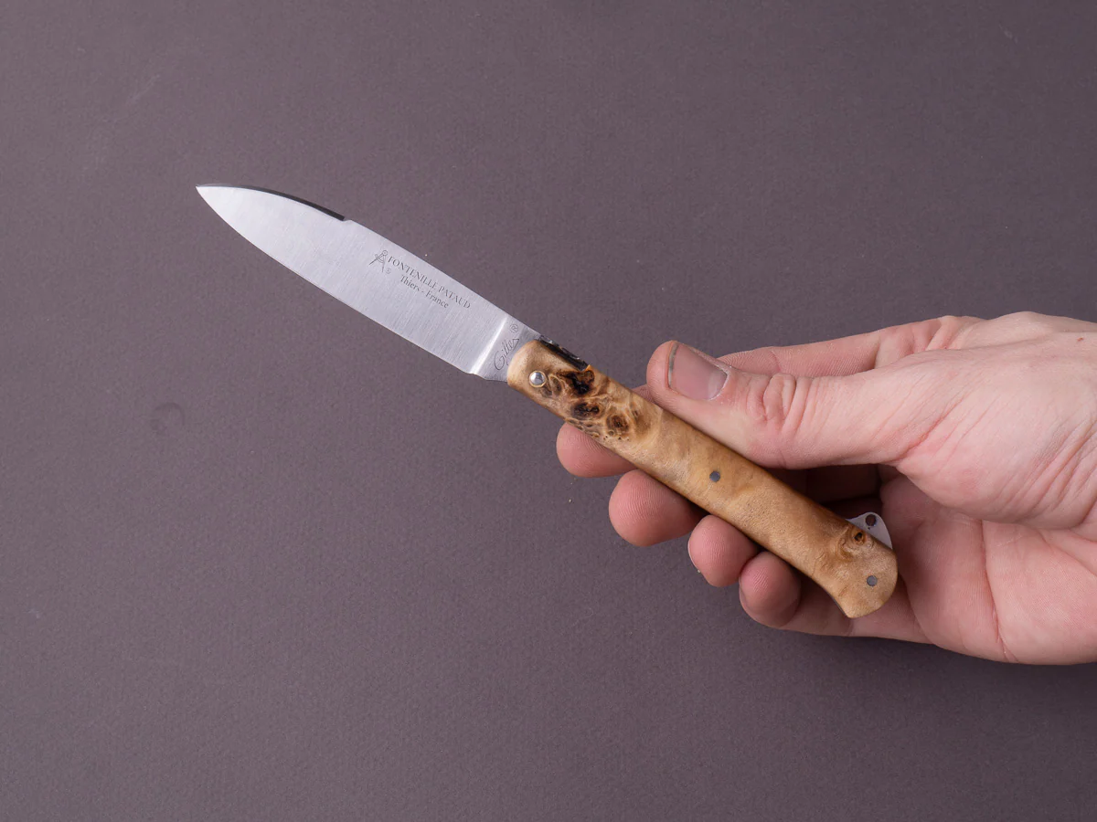 Fontenille-Pataud - Yssingeaux Shepherd's - 110mm Folding - Spring System - Full Poplar Handle/No Bolster - Image 5