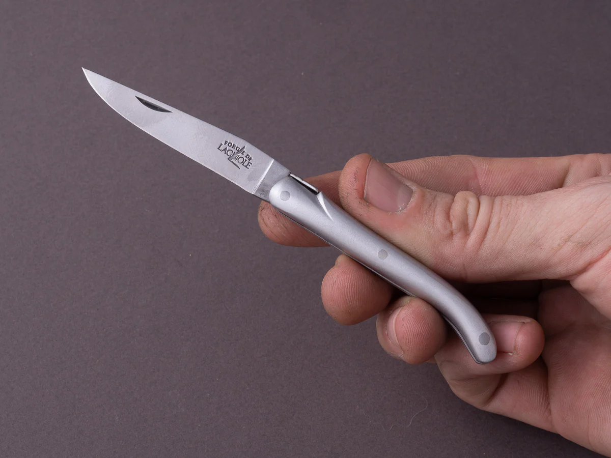 Forge de Laguiole - Folding Knife - Slip Joint - 70mm - Aluminum Handle - Image 5