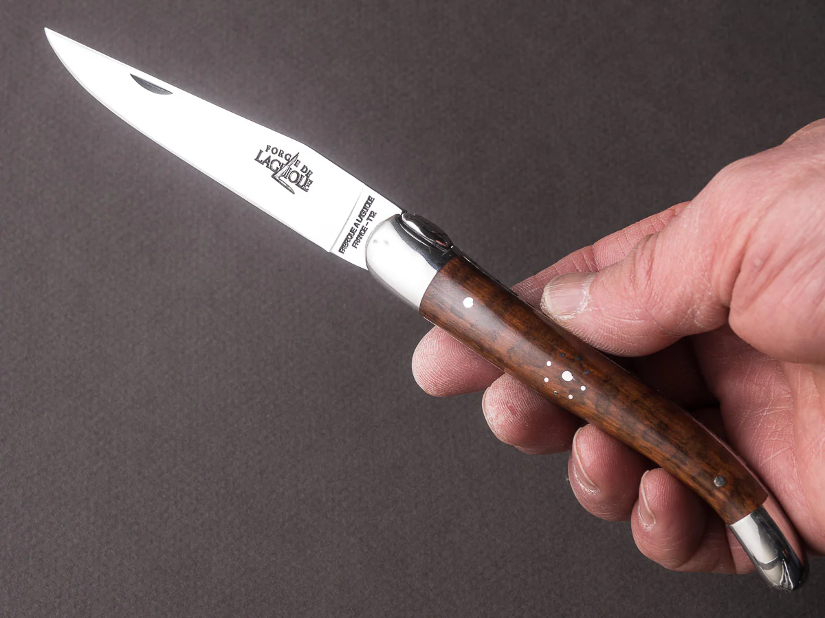 Forge de Laguiole - Folding Knife - 11cm Routard "Globetrotter" Laguiole - Image 9