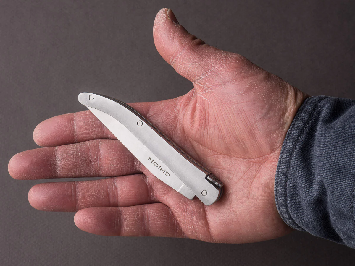 Forge de Laguiole - Folding Knife - Couteau Pliant Christian Ghion - Stainless Steel - Image 12