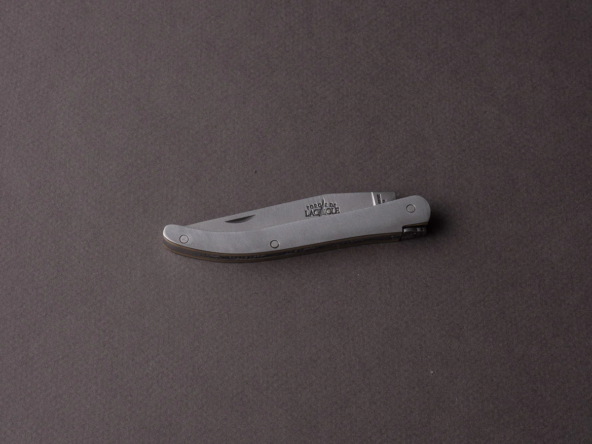 Forge de Laguiole - Folding Knife - Couteau Pliant Christian Ghion - Stainless Steel - Image 2