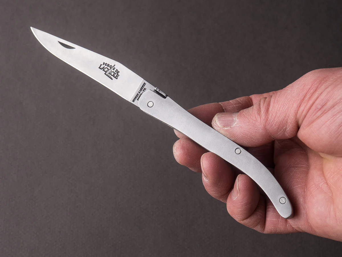Forge de Laguiole - Folding Knife - Couteau Pliant Christian Ghion - Stainless Steel - Image 7