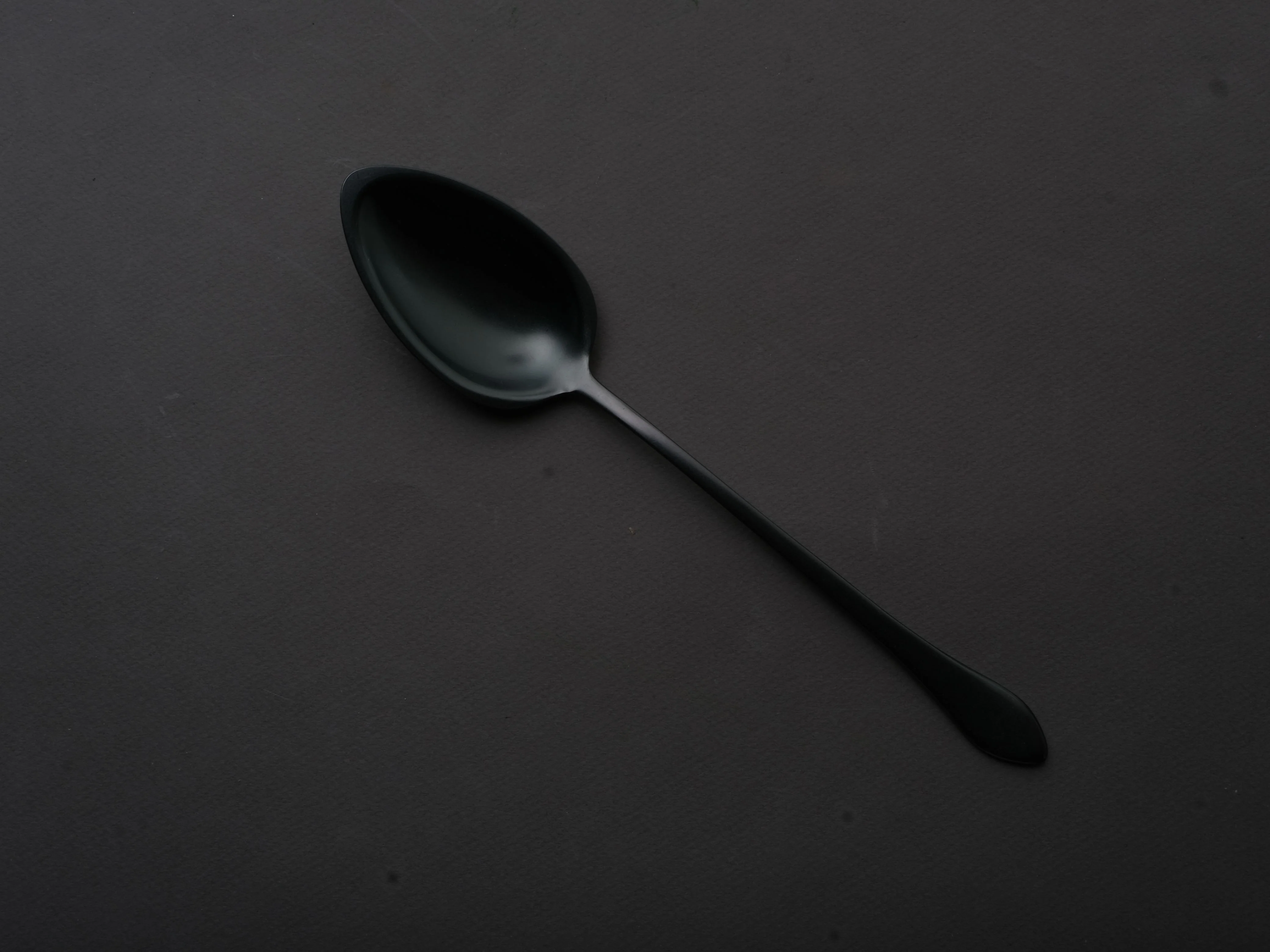 Gestura - 01 Black/Gunmetal - Utility Spoon - Table Spoon