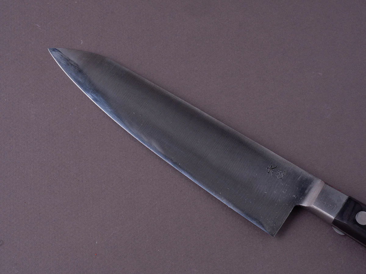 Goko Hamono - Kogetsu - Mono SK - 180mm - Gyuto - Western Handle - Image 4