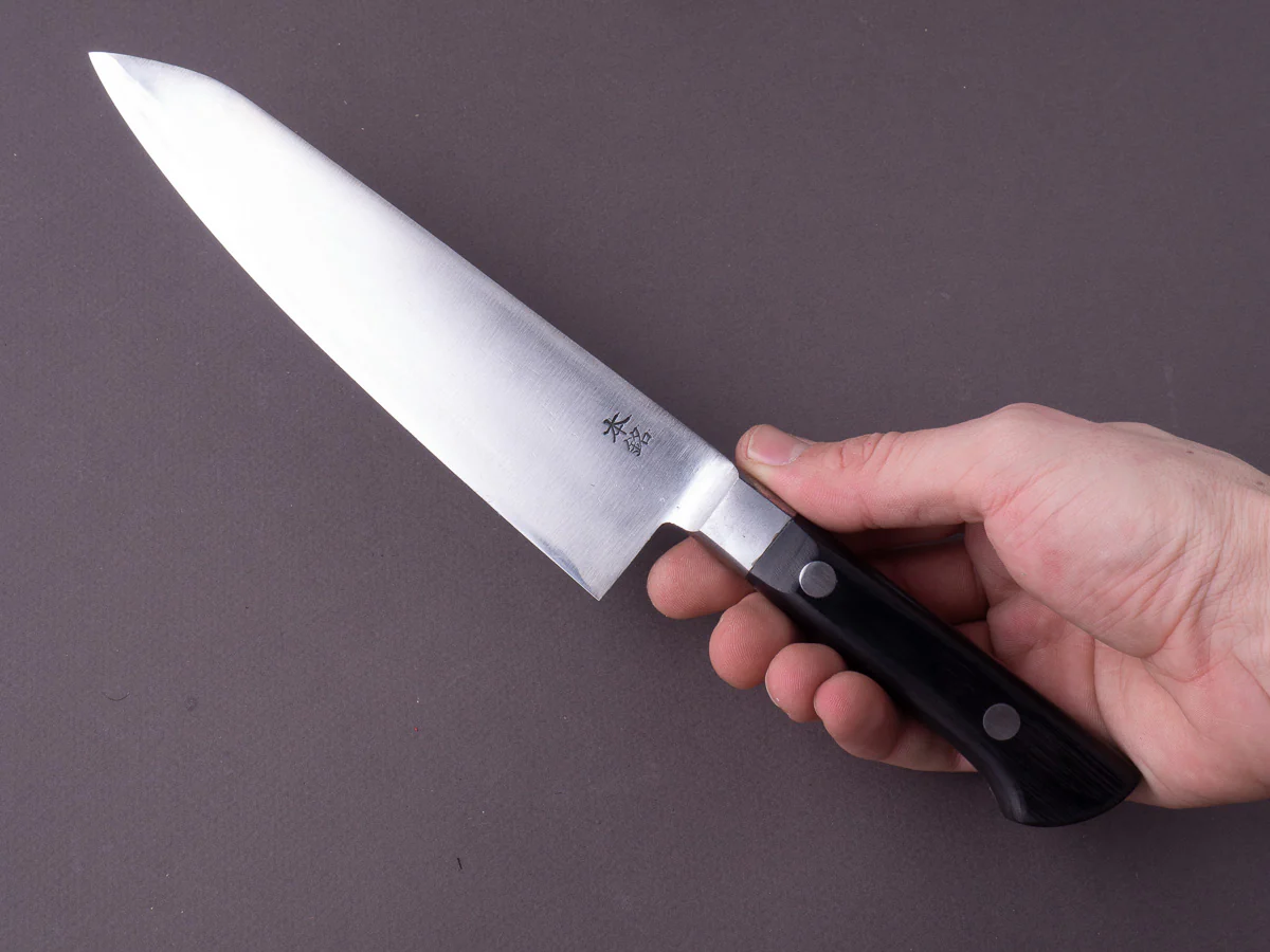 Goko Hamono - Kogetsu - Mono SK - 180mm - Gyuto - Western Handle - Image 6