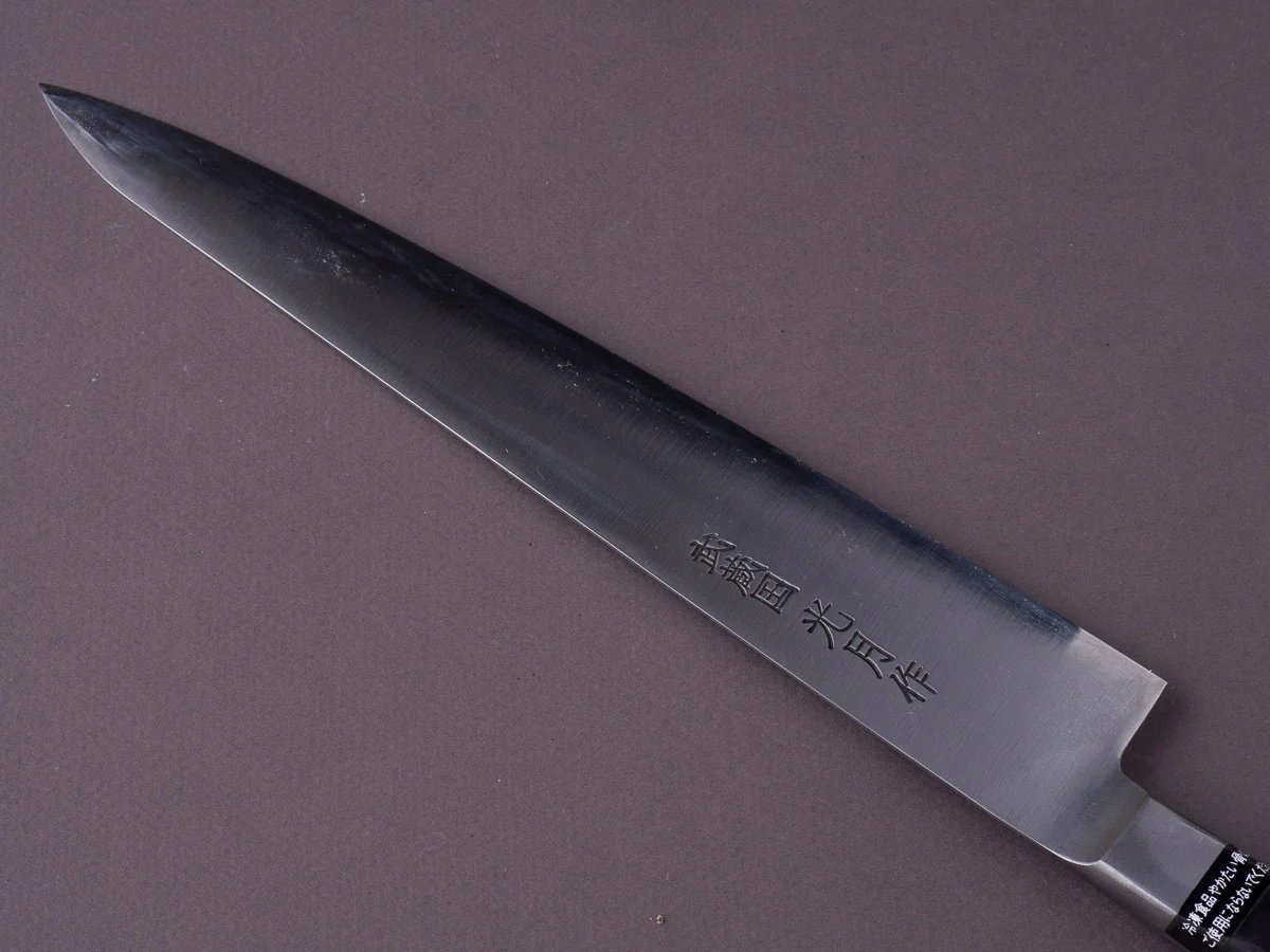 Goko Hamono - Kogetsu - Mono SK - 240mm Sujihiki - Western Handle - Image 4