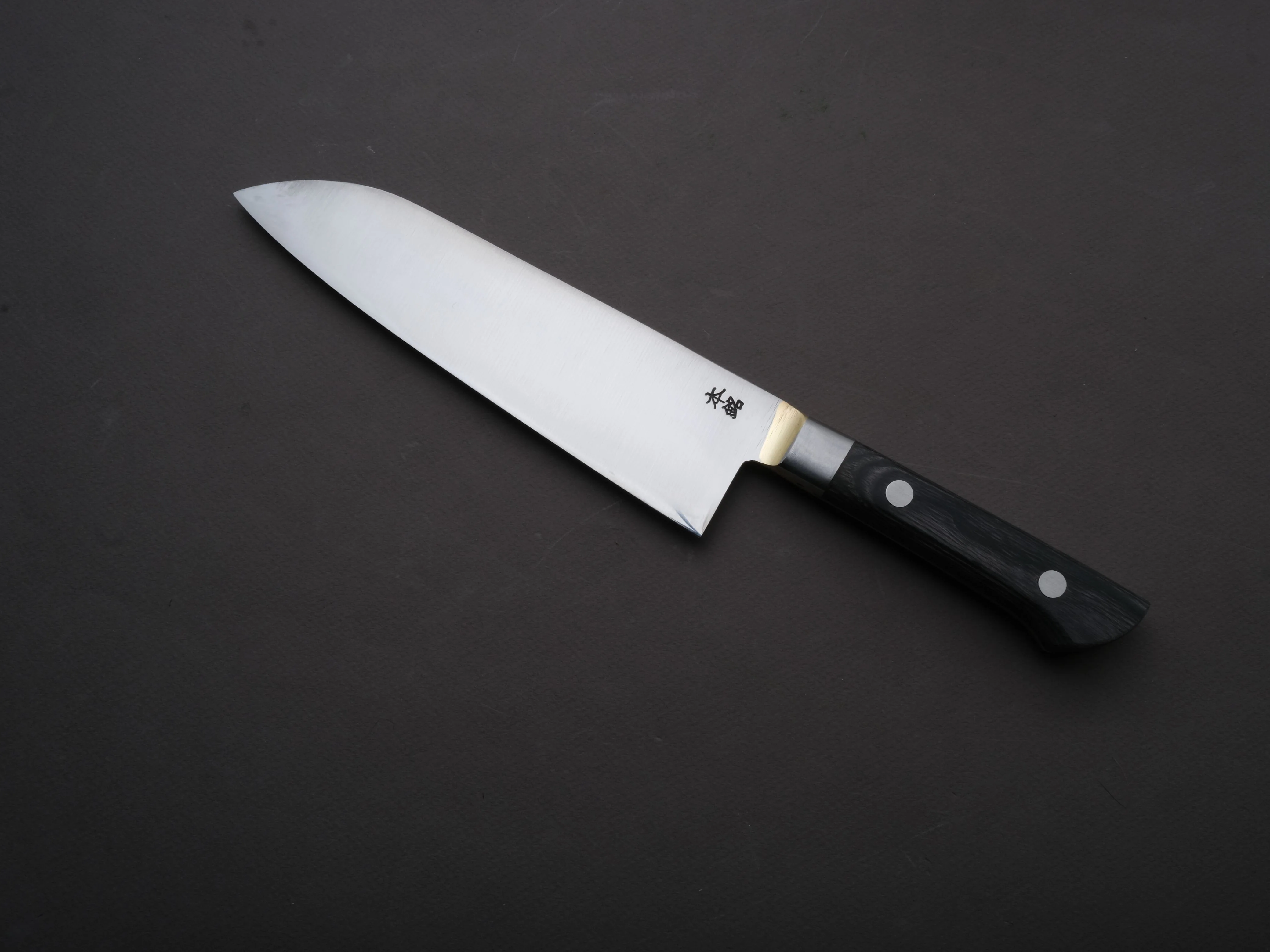 Goko Hamono - Kogetsu - Mono SK - 180mm Santoku - Western Handle - Image 2